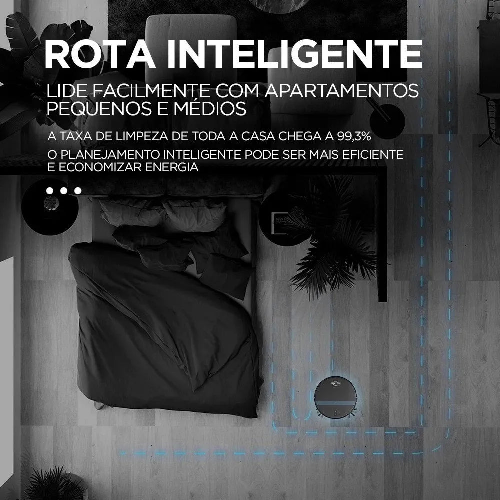 Robô Aspirador 3 em 1
