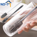 Escova de Silicone para Garrafas e Copos